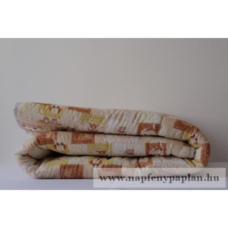 Erzsébet mosható gyermekpaplan (90x135, frízes)