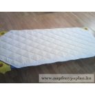 Steppelt lepedő fektetőágyra (fehér, microfeeber)