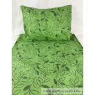 Anita zöld leveles  ágyneműhuzat garnitúra (3 részes, 200-as)