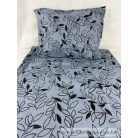 Anita szürke leveles  ágyneműhuzat garnitúra (3 részes, 200-as)