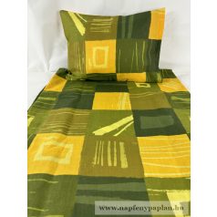 Anita zöld  kockás garnitúra (3 részes, 200-as)