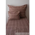 Anita barna csíkos ágyneműhuzat garnitúra (3 részes, 200-as)