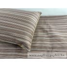 Anita barna csíkos kétoldalas ágyneműhuzat garnitúra (3 részes, 200-as)