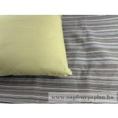   Anita barna csíkos kétoldalas ágyneműhuzat garnitúra (3 részes, 200-as)