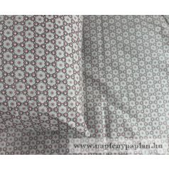   Anita piros-szürke  ágyneműhuzat garnitúra (3 részes, 200-as)