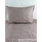 Anita piros-szürke  ágyneműhuzat garnitúra (3 részes, 200-as)