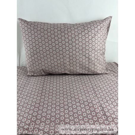 Anita piros-szürke  ágyneműhuzat garnitúra (3 részes, 200-as)