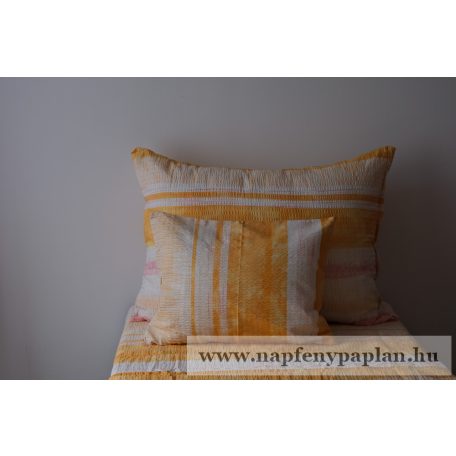 Narancs csíkos ágyneműhuzat garnitúra (3 részes, 200-as,)