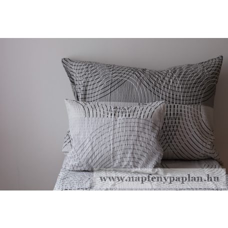 Krepp szürke ágyneműhuzat garnitúra (3 részes, 200-as,)