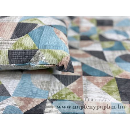 Krepp geo mintás ágyneműhuzat garnitúra (3 részes, 200-as,)