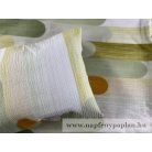 Krepp zöld mintás ágyneműhuzat garnitúra (3 részes, 200-as,)