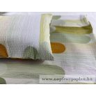 Krepp zöld mintás ágyneműhuzat garnitúra (3 részes, 200-as,)