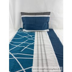   Türkiz mintás ágyneműhuzat garnitúra (3 részes, 200-as,)