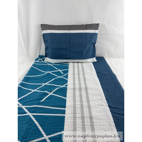 Türkiz mintás ágyneműhuzat garnitúra (3 részes, 200-as,)