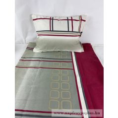 Bordó ágyneműhuzat garnitúra (3 részes, 200-as,)