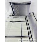 Szürke mintás ágyneműhuzat garnitúra (3 részes, 200-as,)