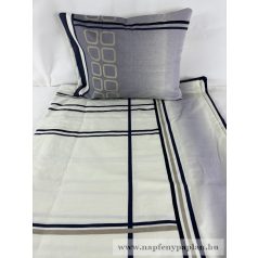   Szürke mintás ágyneműhuzat garnitúra (3 részes, 200-as,)