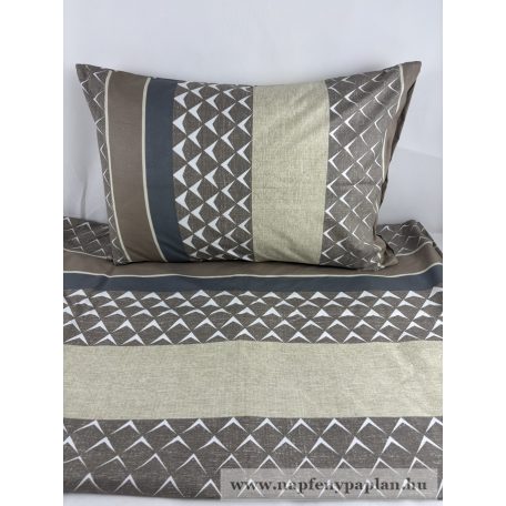 Bézs mintás ágyneműhuzat garnitúra (3 részes, 200-as,)