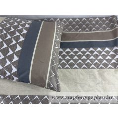 Bézs mintás ágyneműhuzat garnitúra (3 részes, 200-as,)