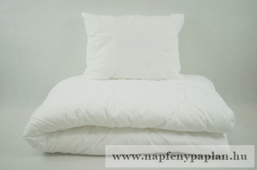 Image of Fehér óvodai paplan-párna garnitúra (90x135+30x40)