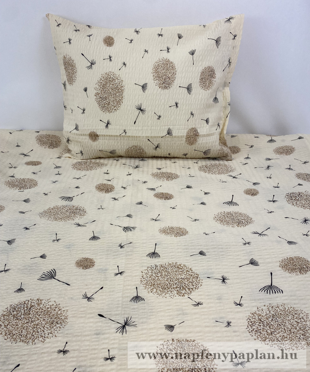 Image of Krepp bézs ágyneműhuzat garnitúra (3 részes, 200-as,)