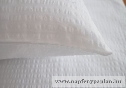 Image of Ranforce fehér krepp párnahuzat (50x70)