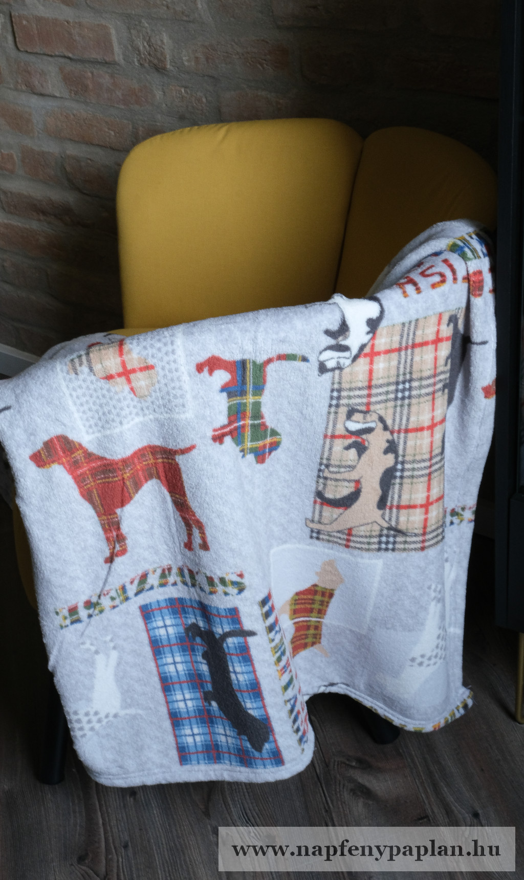 Image of Ultrasoft kutyás pléd (90x135)