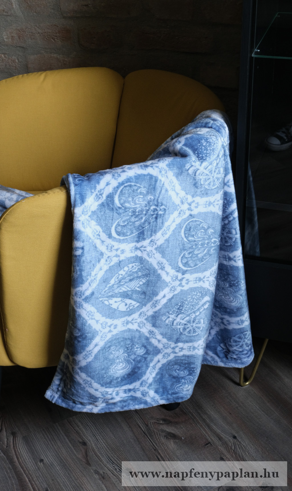 Image of Ultrasoft szív pléd (90x135)